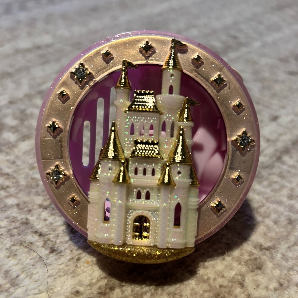 Bath and Body Works Disney Castle-Car Air Freshener Holder-NWT